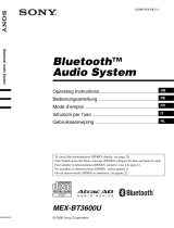 Sony MEX-BT3600 Benutzerhandbuch