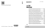 Sony α 58 Benutzerhandbuch