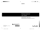Sony VGPWKB5 - VAIO Wireless Keyboard Benutzerhandbuch