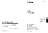 Sony VPL-DX126 Bedienungsanleitung