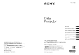 Sony VPL-SW235 Bedienungsanleitung
