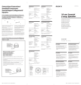 Sony XS-A1025 Benutzerhandbuch