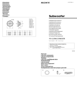 Sony XSL1036 Benutzerhandbuch