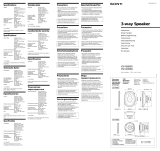 Sony XS-V6950G Benutzerhandbuch