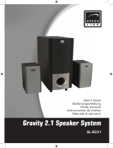 SPEEDLINK Gravity 2.1 Benutzerhandbuch