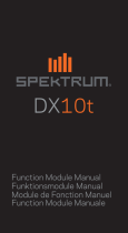 Spektrum DX10t Function Module R4 Benutzerhandbuch
