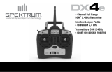 Spektrum DX4e DSMX 4-Channel Full Range Tx only MD1/3 Bedienungsanleitung