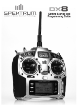 Spektrum DX8 8CH Transmitter Bedienungsanleitung