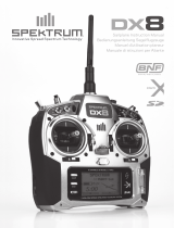 Spektrum DX8 8CH Transmitter Benutzerhandbuch