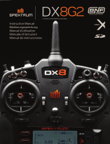 Spektrum DX8 Transmitter Only Mode 2 Benutzerhandbuch