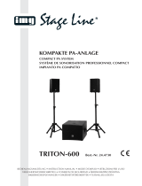 Stageline Triton-600 Benutzerhandbuch