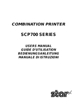 Star Micronics Star SCP700 Series Benutzerhandbuch