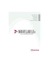 Steinberg Wavelab LE 8.0 Schnellstartanleitung