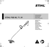 STIHL Elektro-Motorsense FSE 60, 540W Bedienungsanleitung