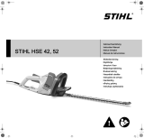 STIHL Elektro-Heckenschere HSE 42, Schnittlänge 45cm Bedienungsanleitung