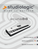 Studiologic Acuna 88 Bedienungsanleitung