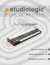Studiologic NUMA Organ Bedienungsanleitung