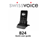 SwissVoice B24 Black Benutzerhandbuch