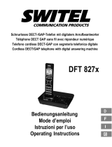 SWITEL DFT 827 series Bedienungsanleitung