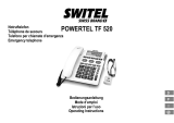 SWITEL TF520 Telefon Bedienungsanleitung
