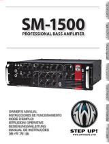 SWR Sound Stereo Amplifier SM-1500 Benutzerhandbuch