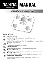 Tanita BC-730 White Benutzerhandbuch