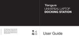 Targus Universal Notebook Docking Station Benutzerhandbuch