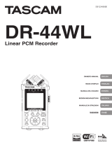 Tascam DR-44WL Benutzerhandbuch
