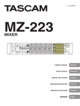 Tascam MZ-223 Bedienungsanleitung