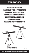 Tasco Novice Telescope & Microscope 49TN / 5TN / 45T / 54TN Benutzerhandbuch