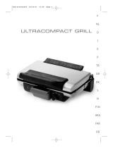 Tefal ULTRACOMPACT GRILL - 03-07 Bedienungsanleitung