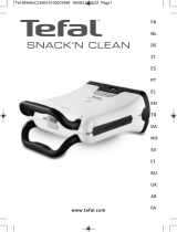 Tefal SW3771 - Snack And Clean Bedienungsanleitung