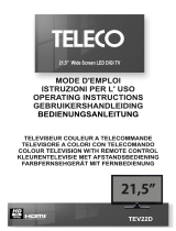 Teleco Televisore TEV22D Benutzerhandbuch