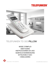 Telefunken TD 302 Pillow Bedienungsanleitung