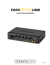 Terratec DMX 6Fire USB Mac Bedienungsanleitung