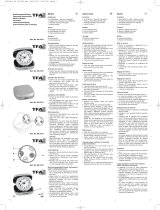TFA Analogue alarm clock Benutzerhandbuch