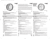 TFA Dostmann Analogue bathroom clock Benutzerhandbuch