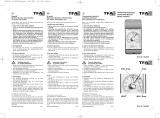 TFA Analogue Bimetall-Maxima-Minima-Thermometer Bedienungsanleitung