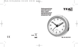 TFA Analogue Radio-Controlled Alarm Clock Benutzerhandbuch