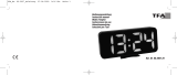 TFA Digital Alarm Clock with LED Digits Benutzerhandbuch