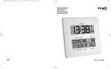 TFA Digital Radio Controlled Clock with Temperature TIMELINE Benutzerhandbuch