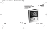 TFA Digital Radio-Controlled Alarm Clock with Temperature Benutzerhandbuch