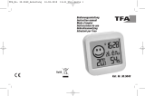 TFA Digital radio-controlled alarm clock with thermo-hygrometer Benutzerhandbuch