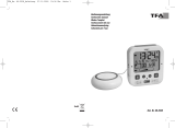 TFA High-Performance Radio-Controlled Alarm Clock with Vibration Alarm BOOM Benutzerhandbuch