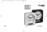 TFA Radio-Controlled Alarm Clock with Digital Alarm Setting COMBO Benutzerhandbuch