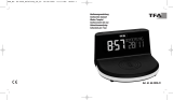 TFA Wireless charging alarm clock CHARGE-IT WIRELESS Benutzerhandbuch