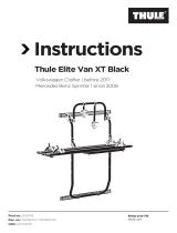Thule Elite Van XT MB Sprinter, VW Crafter Benutzerhandbuch