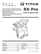Titan RX-Pro Airless Spray Gun Benutzerhandbuch