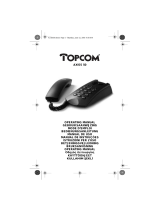 Topcom Axiss 50 Benutzerhandbuch