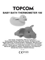 Topcom Baby Bath Thermometer 100 Elephant Benutzerhandbuch